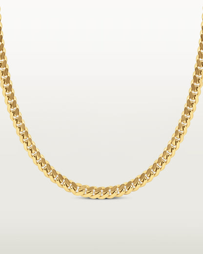 Solid Miami Cuban Chain 3mm