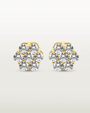 Oscar Flower Set Earrings 0.94 CT