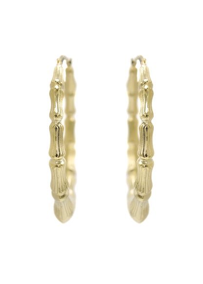 10K Womens Gold Hoop Earrings